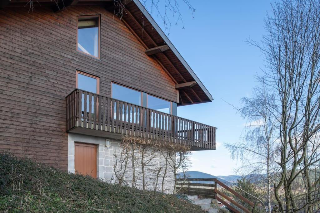 Luxueux Chalet Avec Vue Sur Les Pistes Et Le Hohneck Ле-Толи Экстерьер фото