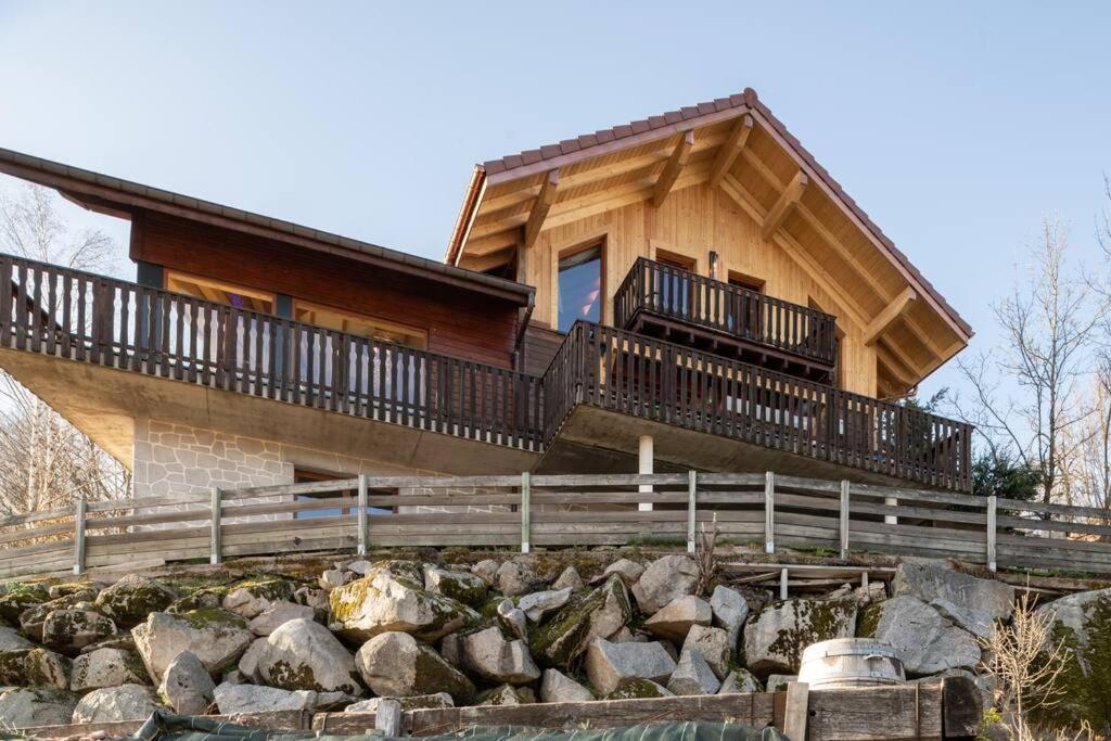 Luxueux Chalet Avec Vue Sur Les Pistes Et Le Hohneck Ле-Толи Экстерьер фото