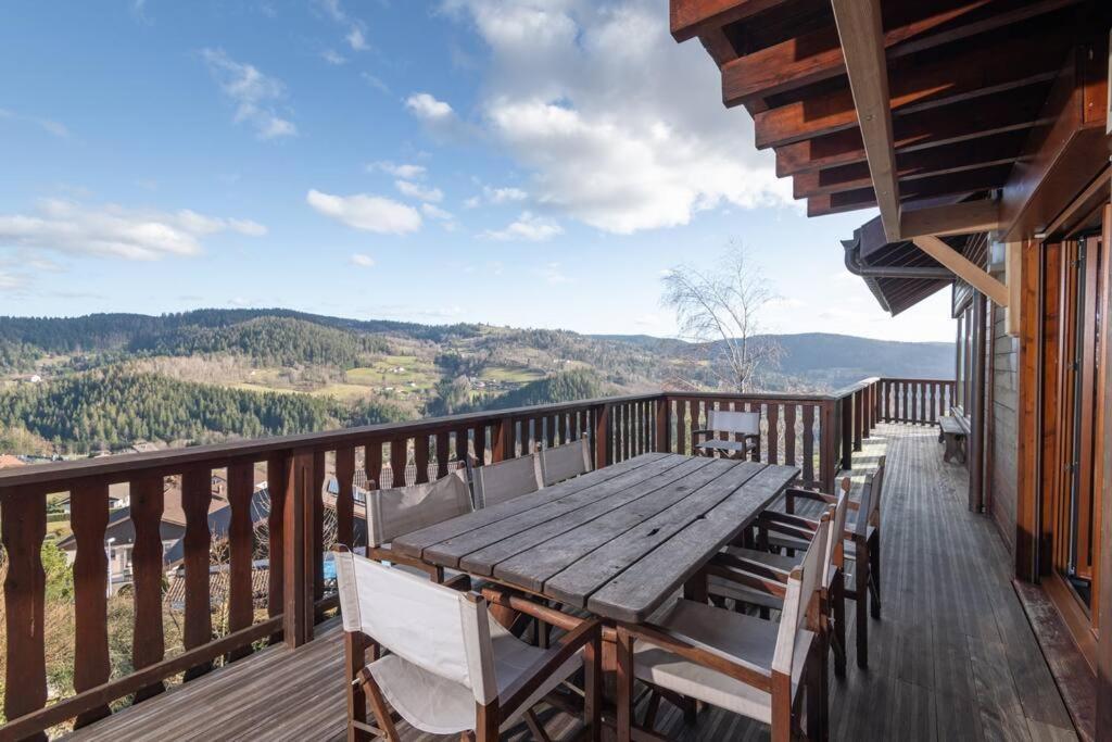 Luxueux Chalet Avec Vue Sur Les Pistes Et Le Hohneck Ле-Толи Экстерьер фото
