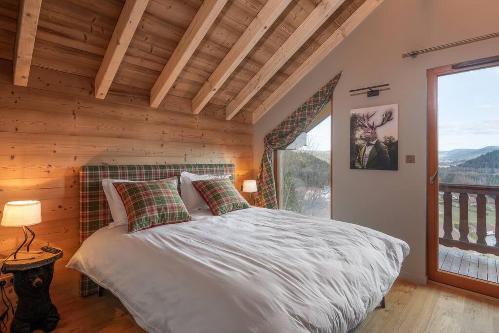 Luxueux Chalet Avec Vue Sur Les Pistes Et Le Hohneck Ле-Толи Экстерьер фото