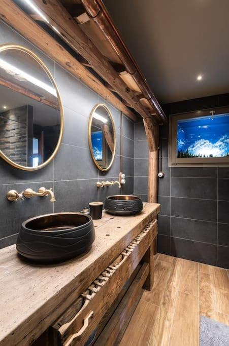 Luxueux Chalet Avec Vue Sur Les Pistes Et Le Hohneck Ле-Толи Экстерьер фото